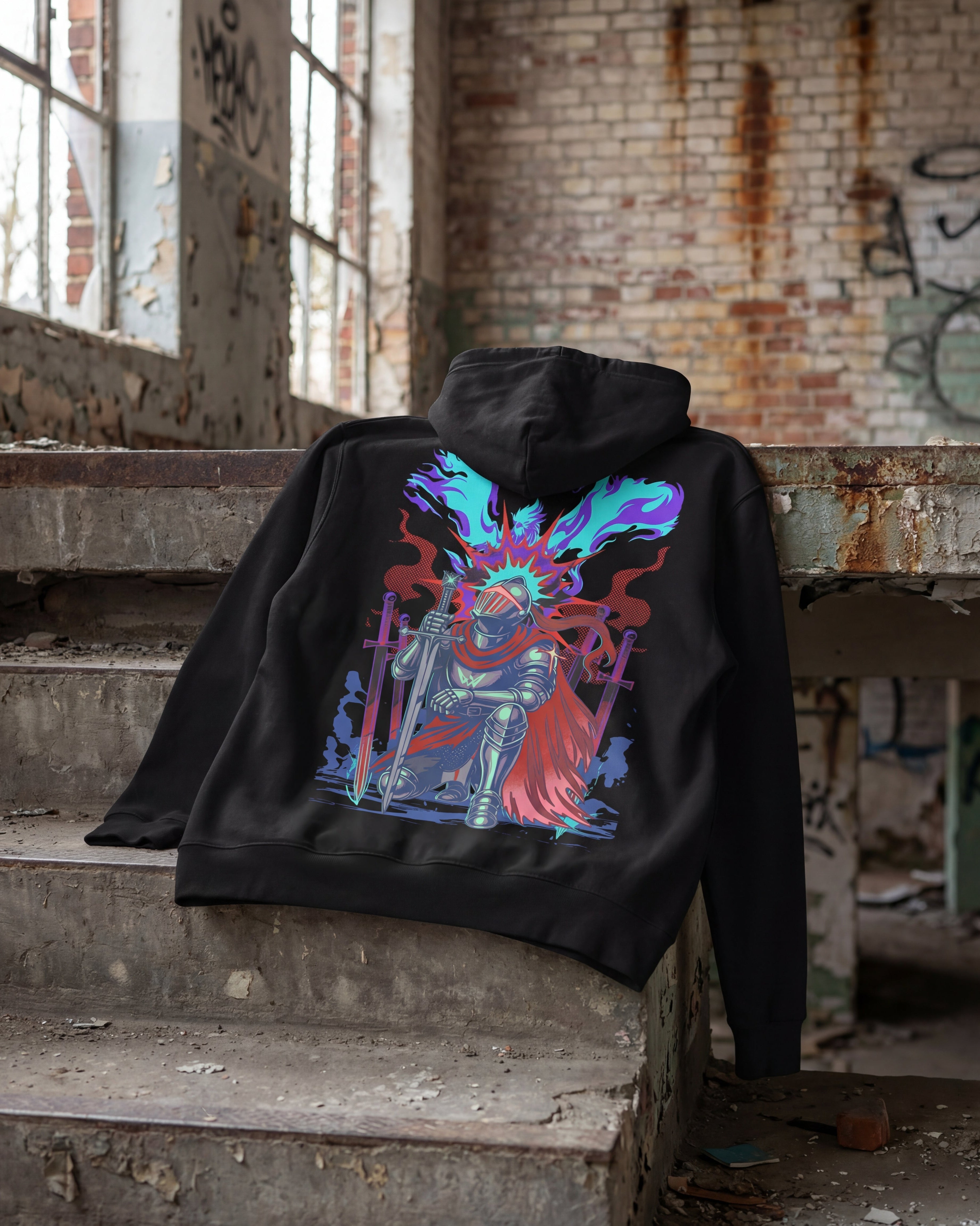 Sudadera Hoodie Eco Values · Knight