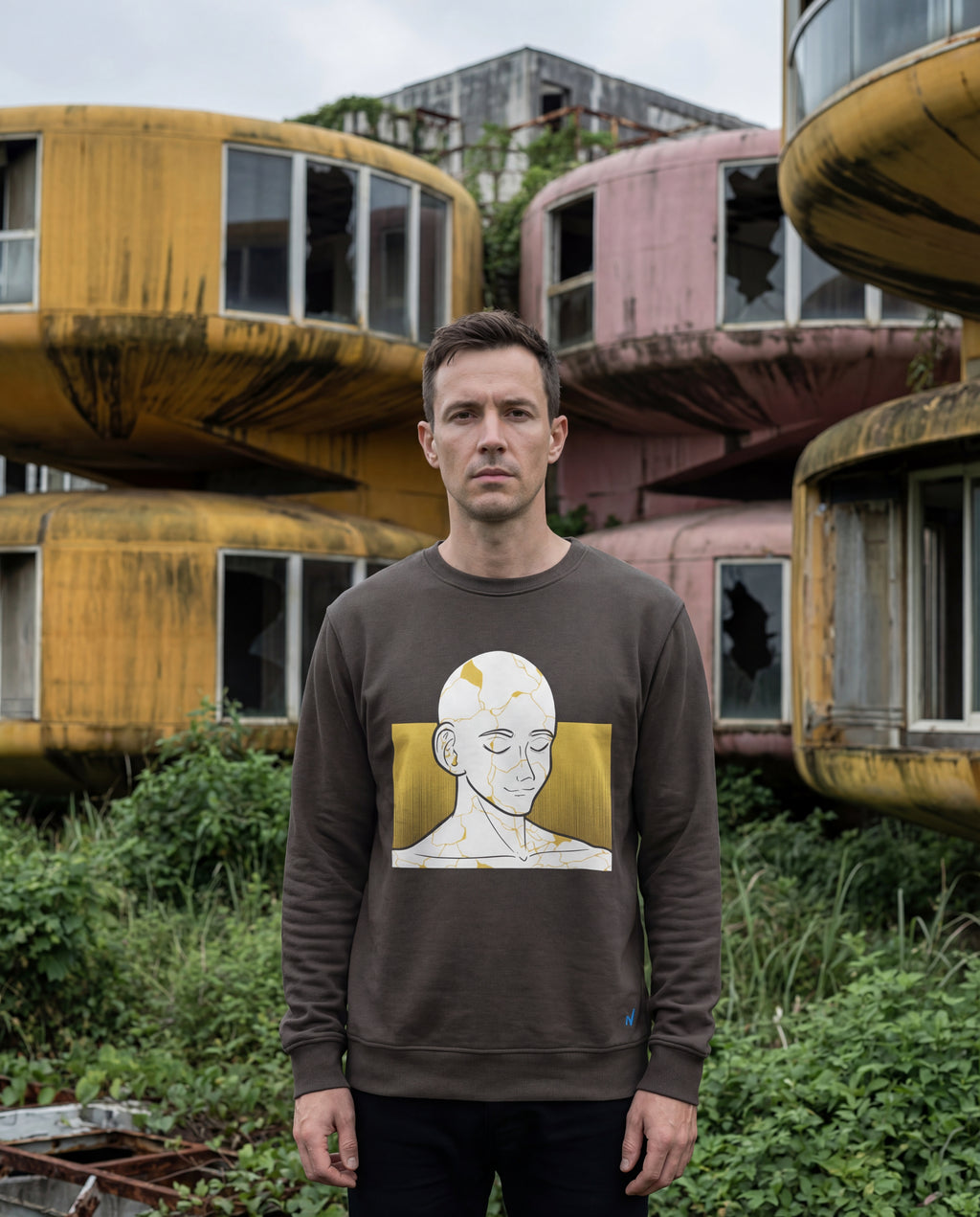 Sudadera Orgánica Values · Thought