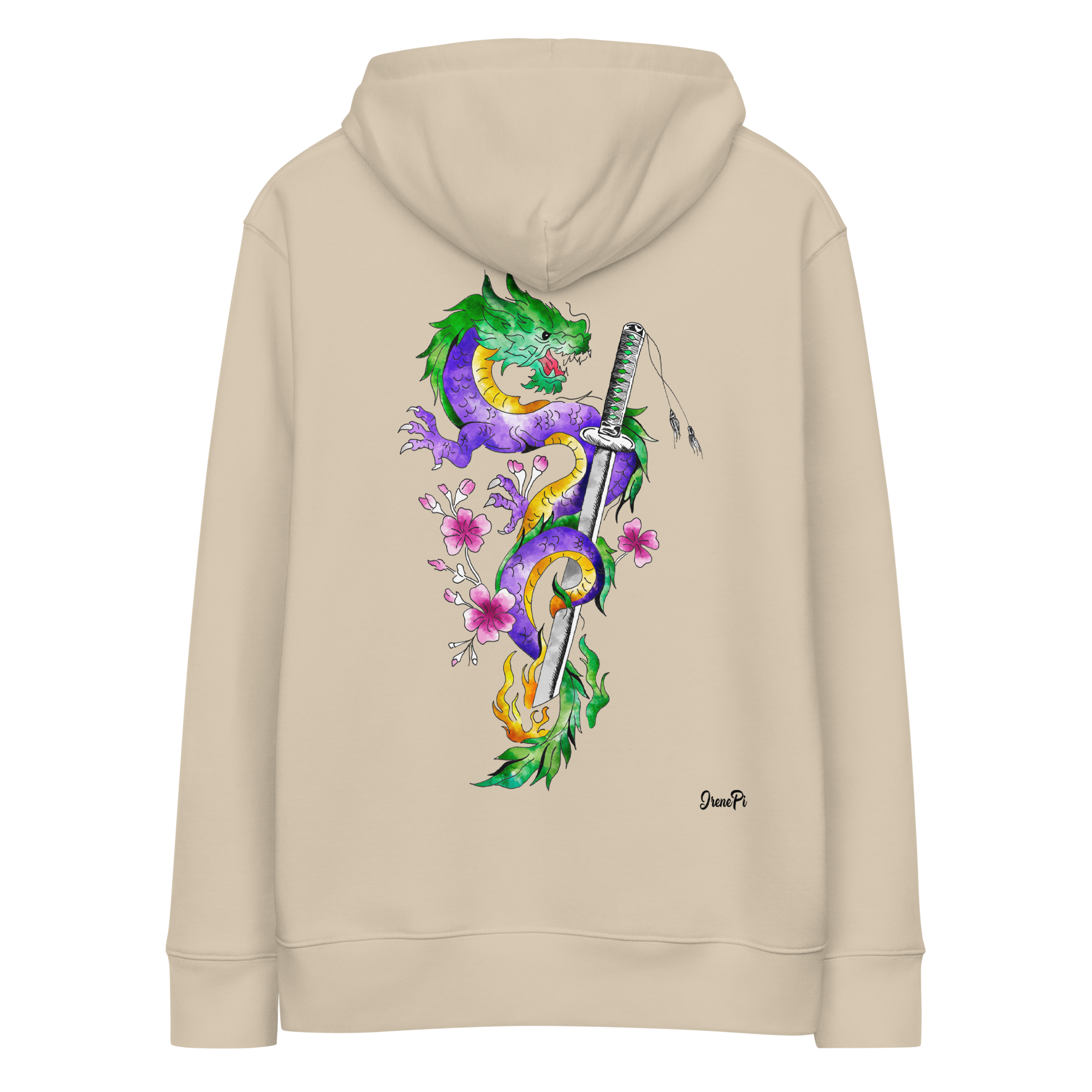 Sudadera Hoodie Eco Steel Style · Dragon